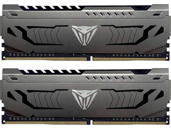  Зображення Модуль пам'яті для комп'ютера DDR4 16GB (2x8GB) 3200 MHz Viper Steel Patriot (PVS416G320C6K) 